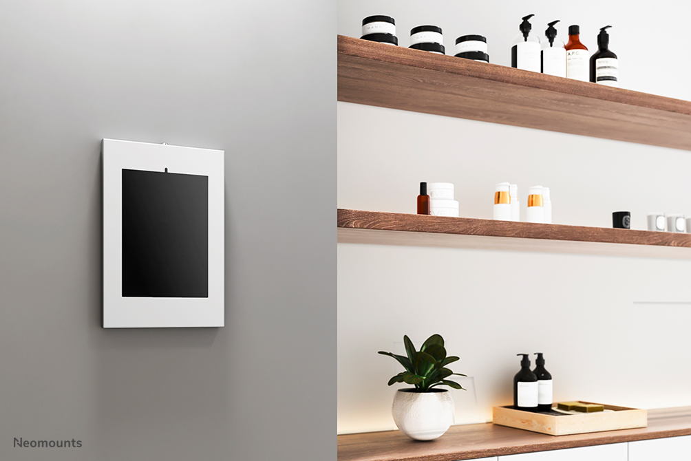 Neomounts WL15-650WH1 Supporto a parete per tablet 9.7-11" - bloccabile